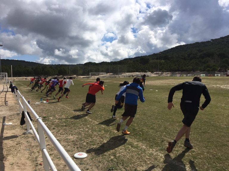 Calentamiento específico para Ultimate Frisbee